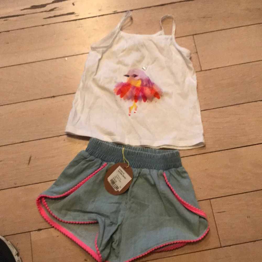 Egg by Susan Lazar top and shorts